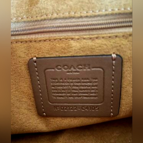 Coach, NWOT, Georgie Shoulder Bag in Colorblock with Whipstitch - Picture 8 of 10